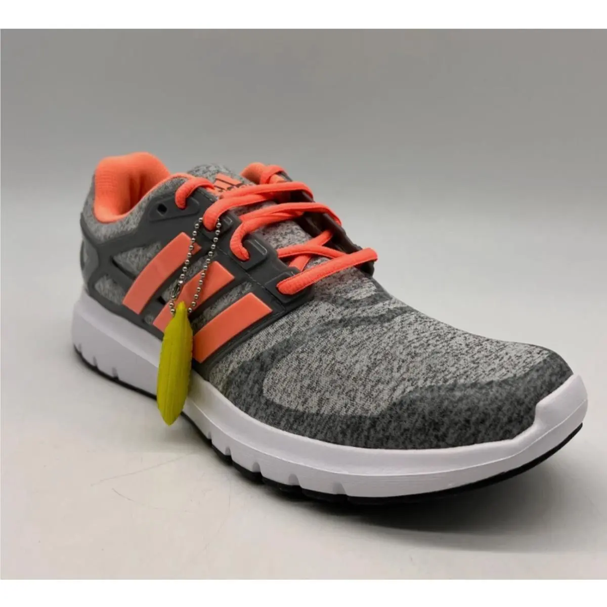 Adidas Women’s Energy Cloud V Women`s Gray w/ Orange Running Sneakers BB6114