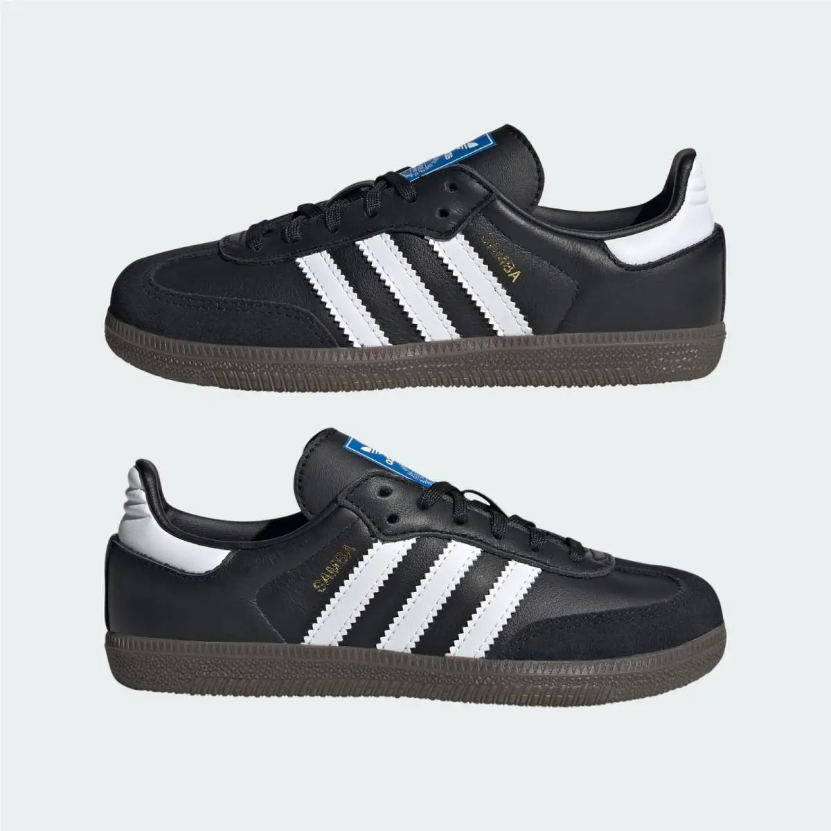 Adidas shoes - Core Black/Cloud White/Gum 9