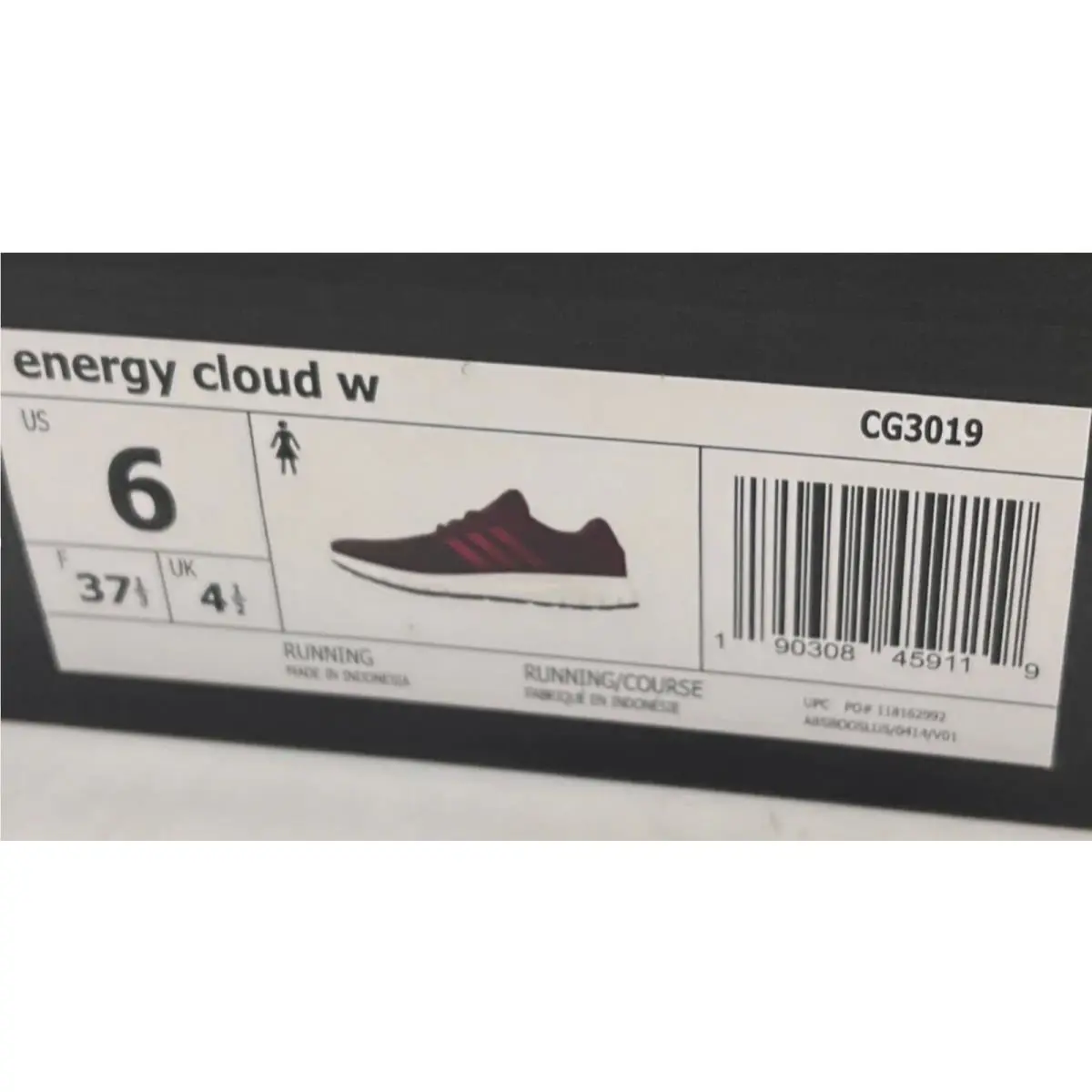 Adidas shoes - adidas Energy Cloud - Energy Cloud - CG3019 - Red 8