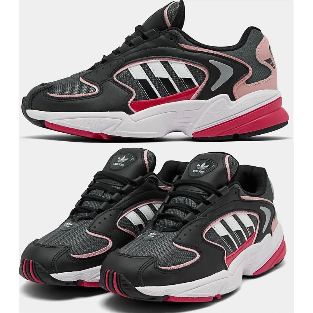 Adidas shoes - adidas Originals Falcon - Originals Falcon - FU9589 - Grey/Black/Pink Spirit 5