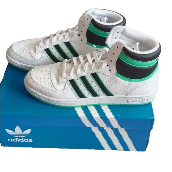 Adidas shoes - Top Ten RB - Top Ten - GV9584 - White Black Hi Res Green 0