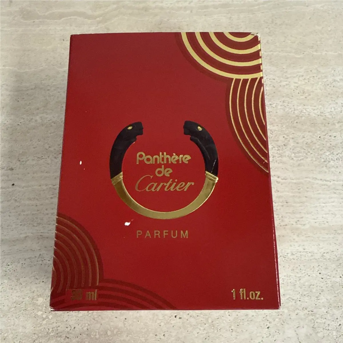 Panthere DE Cartier 1 FL oz Eau De Toilette Spray with Completed Case