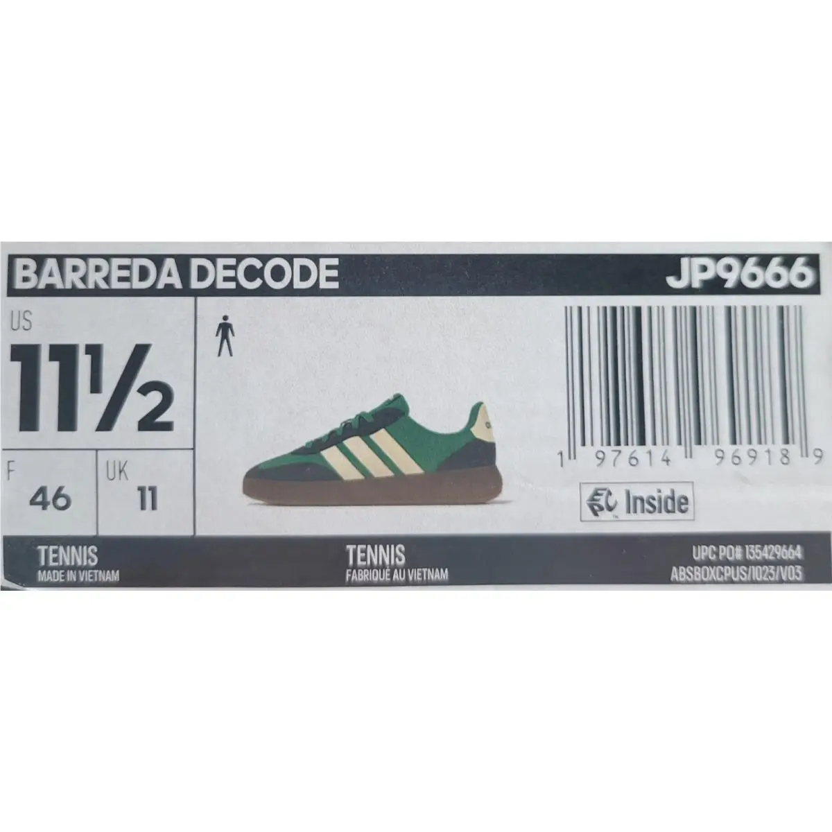 Adidas shoes - Adidas Barreda Decode - Barreda Decode - JP9666 - Green 5