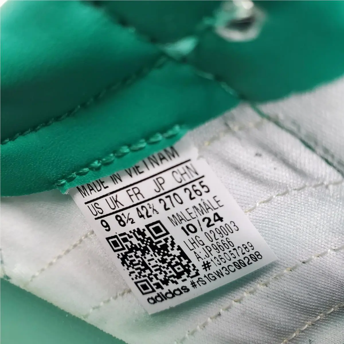 Adidas shoes - Adidas Barreda - Barreda - JP9666 - Green (UPC: 197614969172) 8