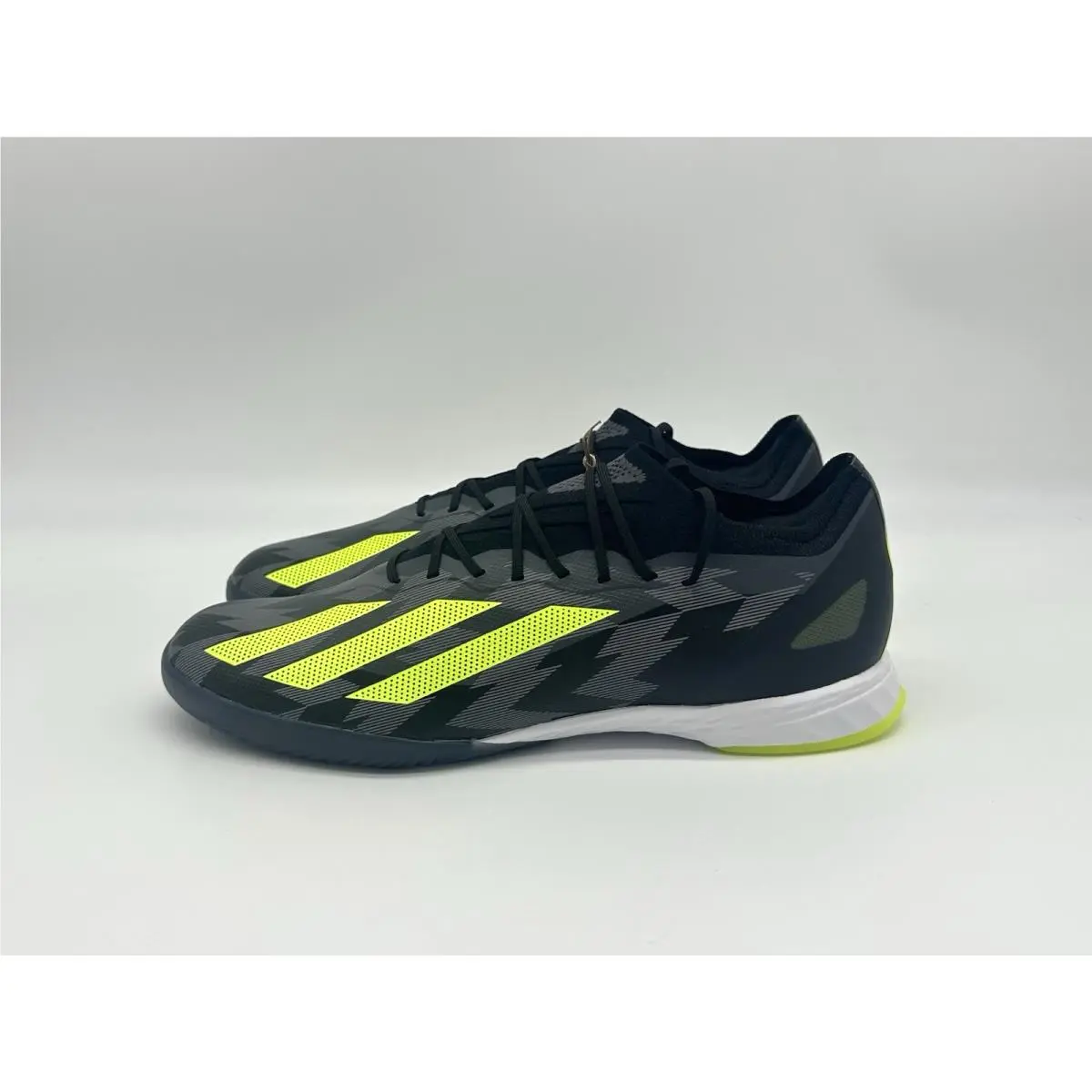 Adidas X Crazyfast Injection.1 Indoor Men`s Size 10.5 Soccer Shoes Black IG6272