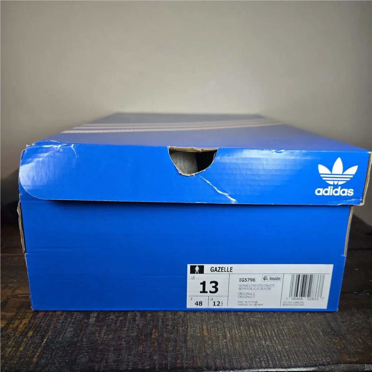 Adidas shoes Gazelle - Gray 10