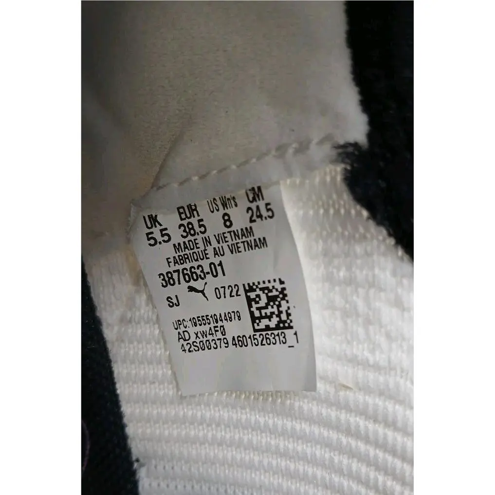Puma shoes - Puma Baby Phat X Defy Mid Training - 38766301 - White/Black and Gold (UPC: 195551944979) 17