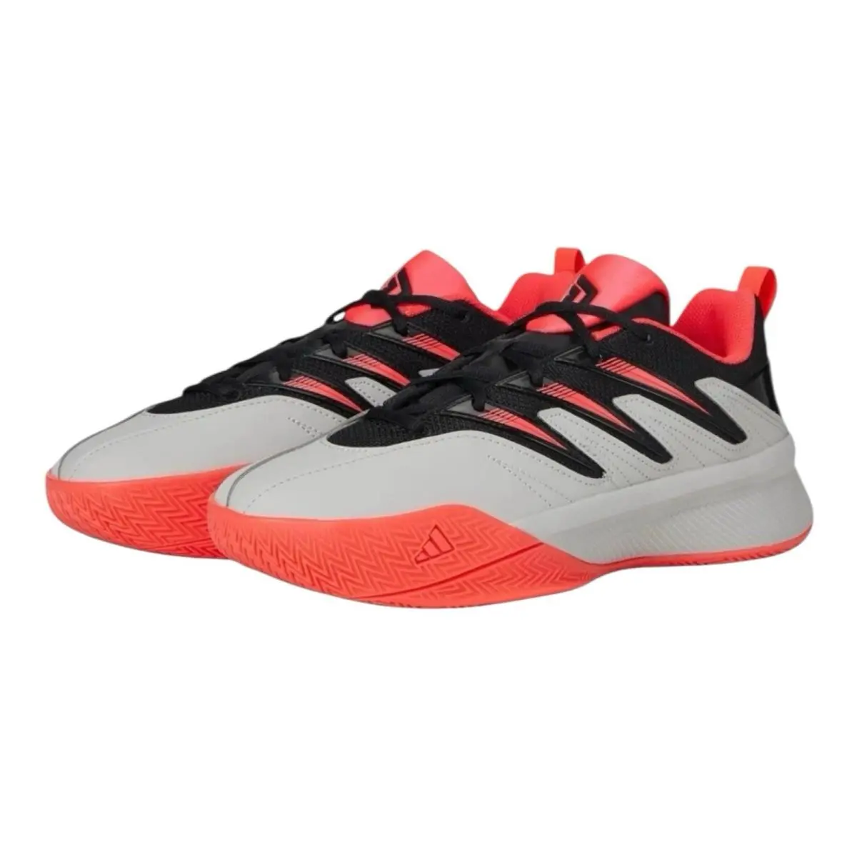 Adidas Men’s Basketball Shoes Dame Certified 3 Low Grey Black Red JI1540 Sz 10