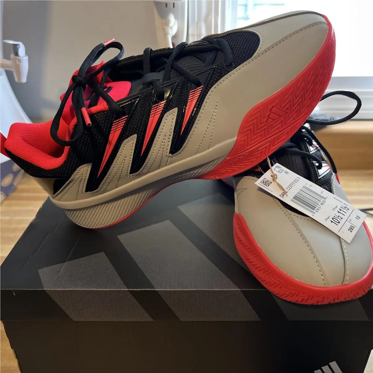 Adidas shoes - adidas Dame Certified - Dame Certified - JI1540 - Gray 1