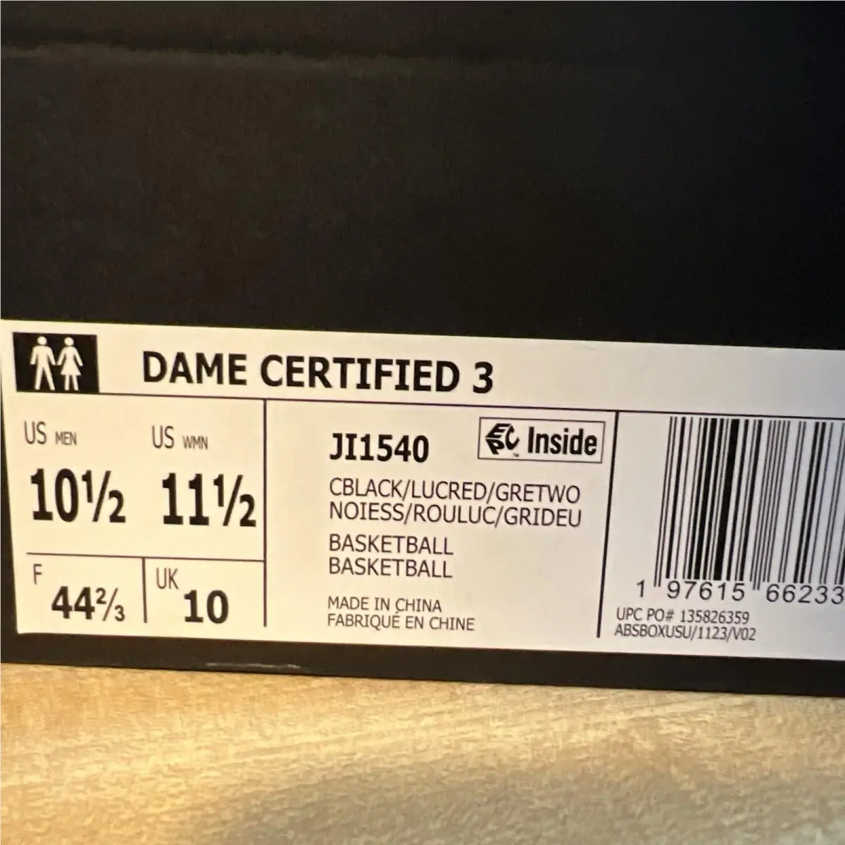 Adidas shoes - adidas Dame Certified - Dame Certified - JI1540 - Gray 5