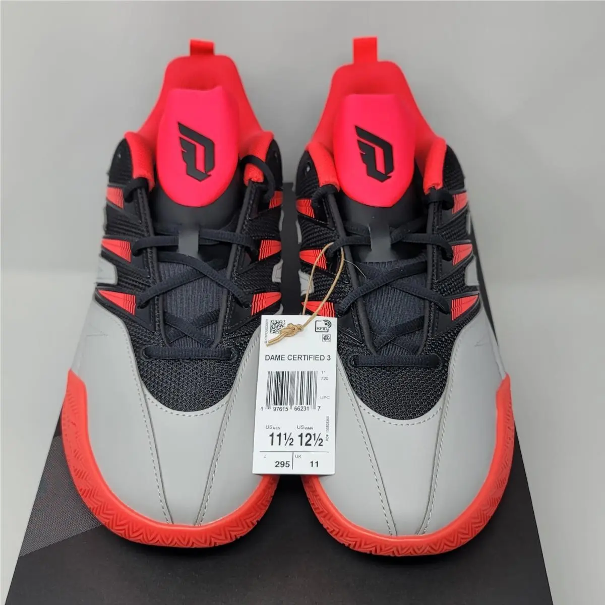 Adidas shoes - adidas Dame Certified - Dame Certified - JI1540 - Red 0