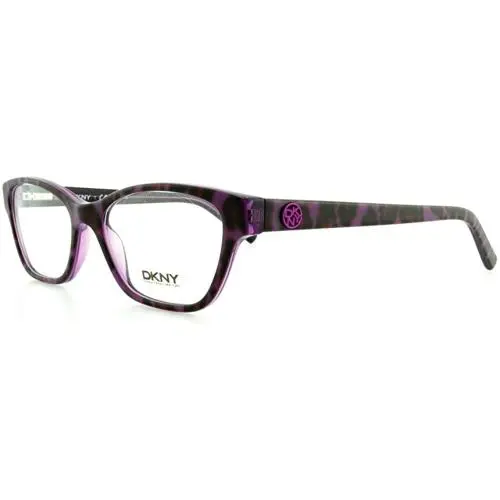 Dkny DY4644 3616 Leopard On Violet Women Eyeglasses 51mm 16 140 - Frame: Leopard On Violet