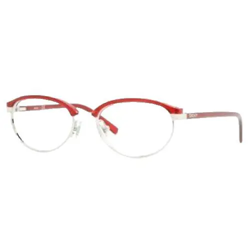 Dkny DY5623 1177 Red Silver Women Eyeglasses 51mm 17 135 - Frame: Red Silver
