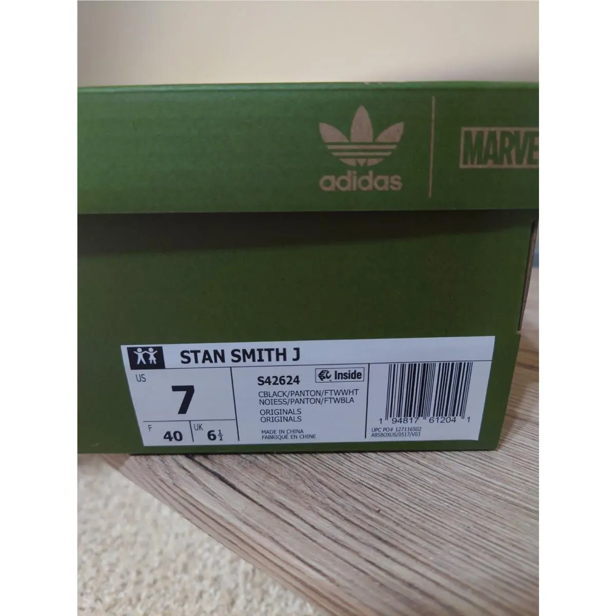 Adidas shoes - Adidas Stan Smith J - Stan Smith - Black (UPC: 194817612041) 8