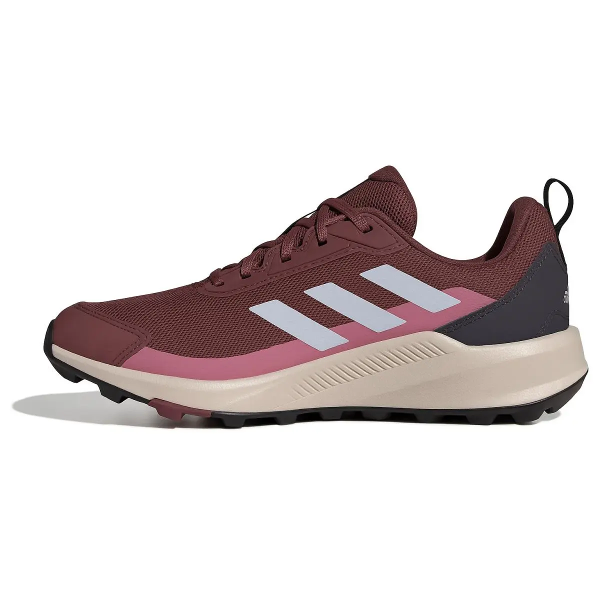 Adidas Terrex Anylander Hiking Shoes Women’s 6.5 Burgundy Pink Outdoor Trail