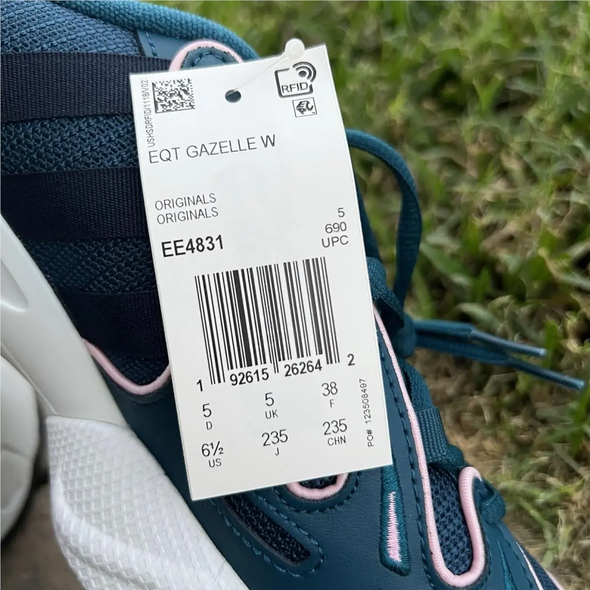 Adidas shoes - EQT Gazelle - EQT Gazelle - EE4822 - Blue 9