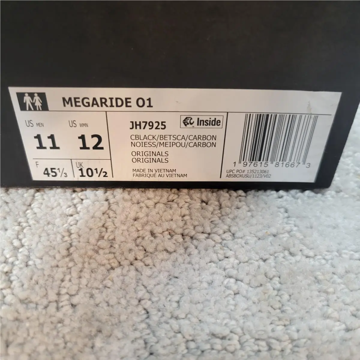 Adidas shoes - Megaride 01 - Megaride - Black 9