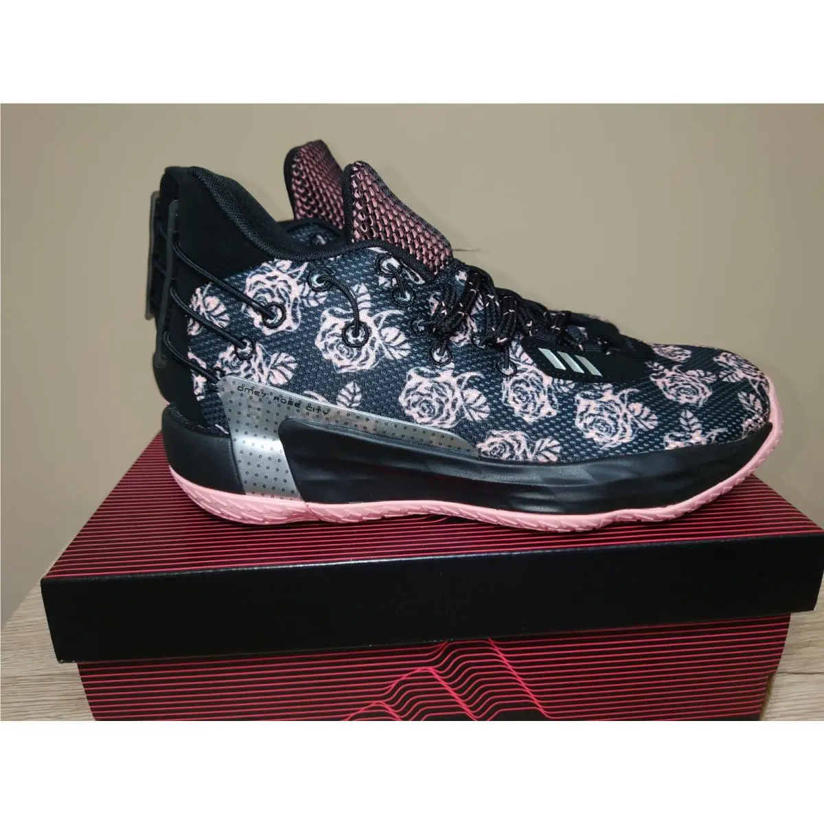 Adidas shoes - ADIDAS Youths - Youths - Pink / Black / Silver (UPC: 194817219653) 1