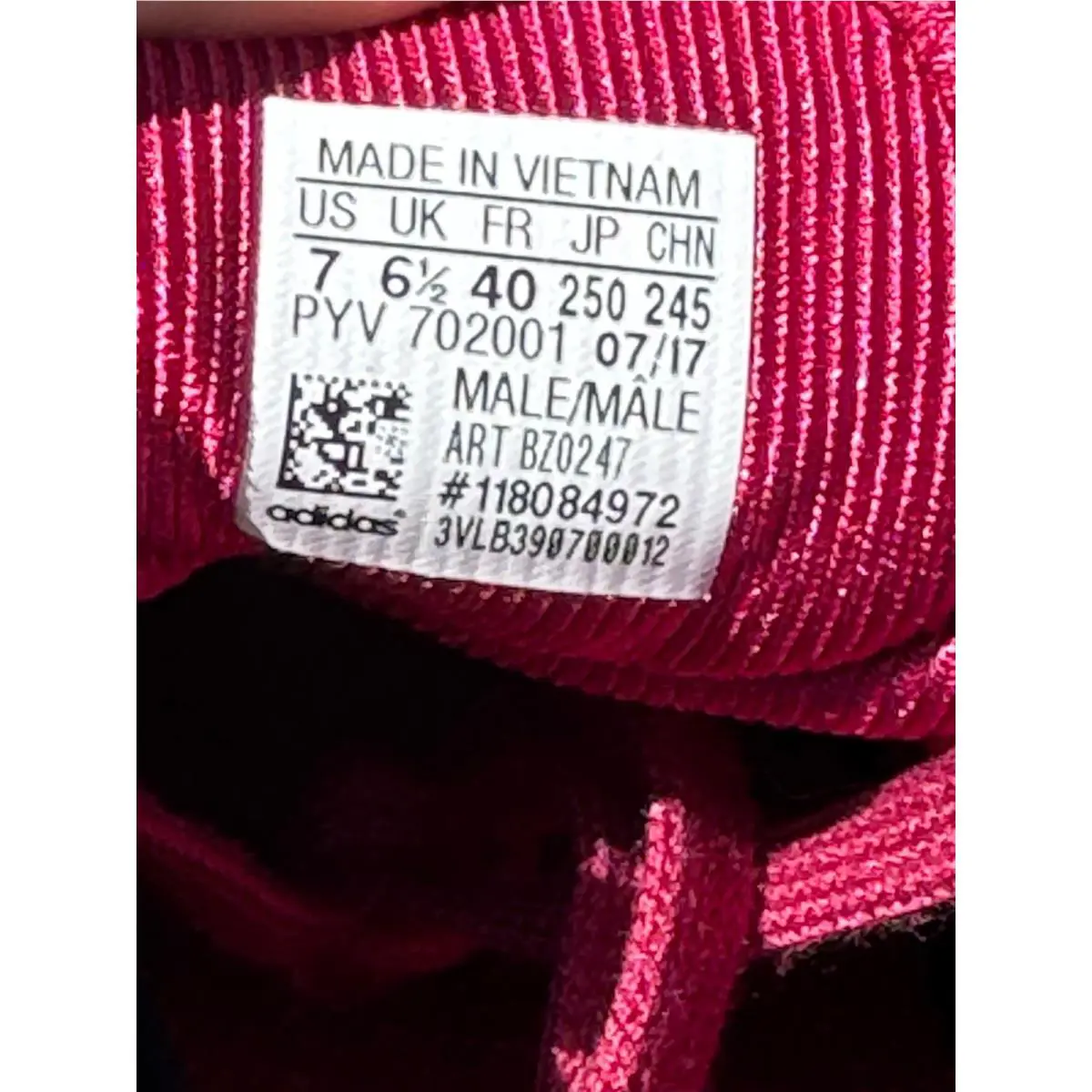 Adidas shoes - Red 5