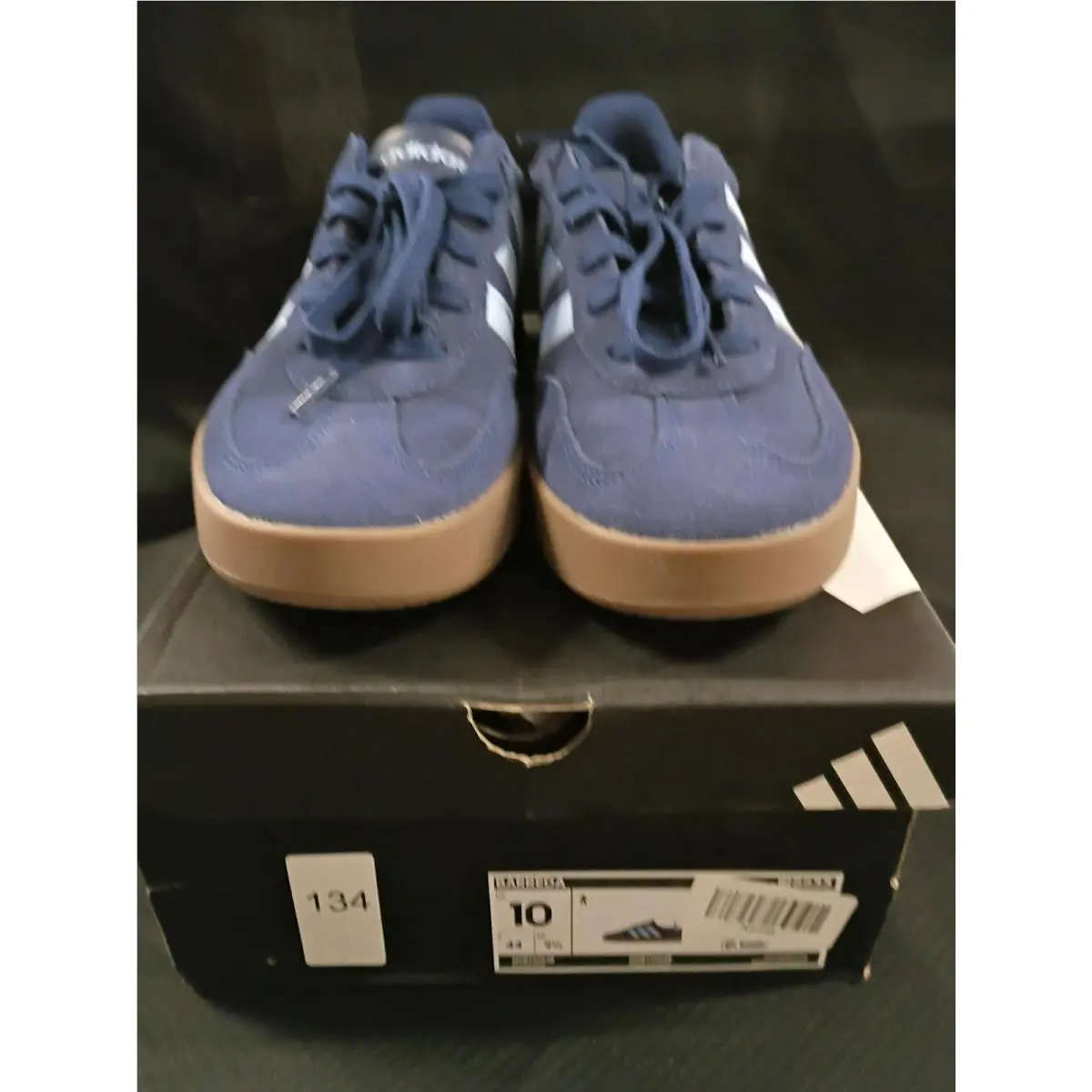 Size 10 -  Barreda Dark Blue Glow Blue by Adidas