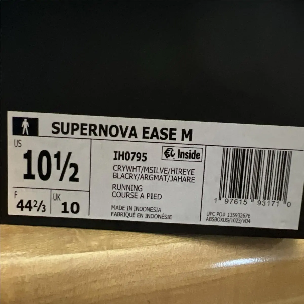 Adidas shoes - adidas Supernova Ease M - Supernova Ease - IH0795 - White (UPC: 197615931710) 5