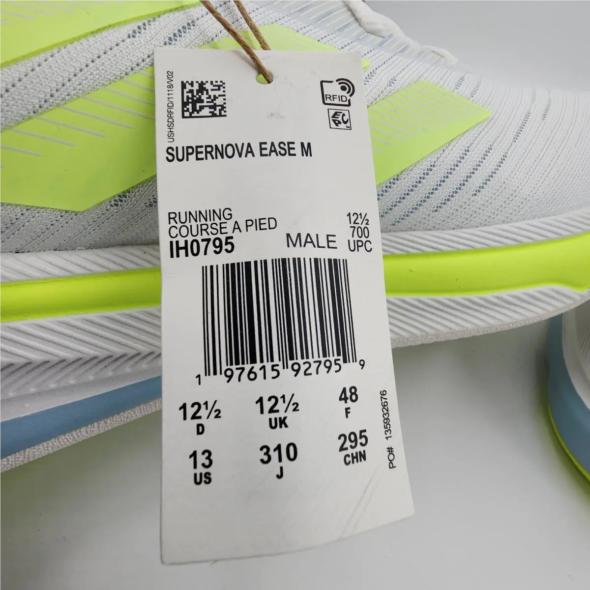 Adidas shoes - adidas Supernova Ease M - Supernova Ease - IH0795 - White (UPC: 197615931710) 6