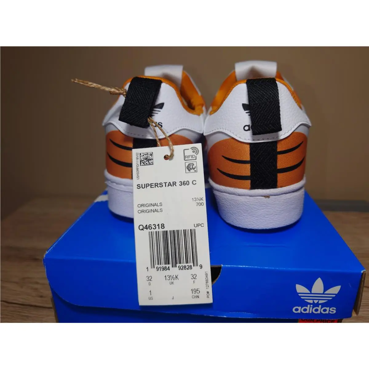 Adidas shoes - Adidas Superstar - Superstar - Q46318 - Orange (UPC: 191984928289) 4