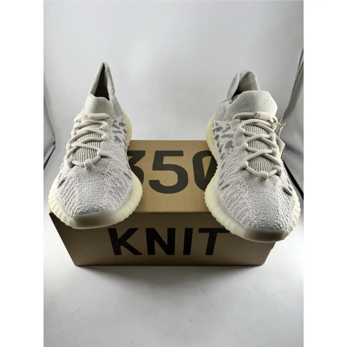 Size 9 - Adidas Yeezy Boost 350 V2 Cmpct Slate Bone- Deadstock