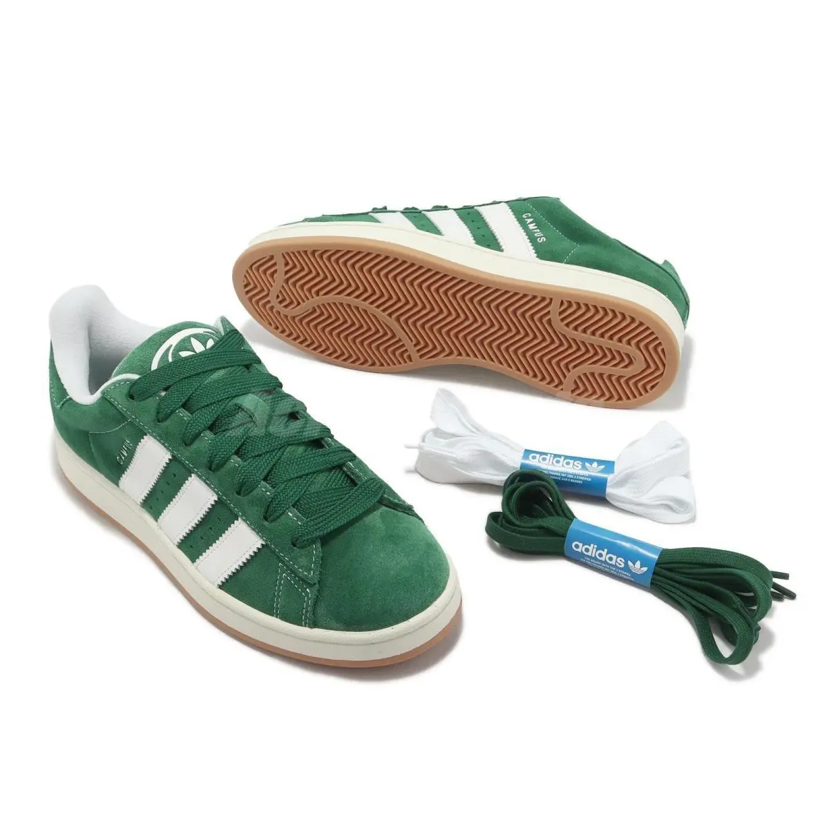 Adidas shoes - adidas Campus 00s - Campus - H03472 - Green, Manufacturer: DARK GREEN/CLOUD WHITE/OFF WHITE 0