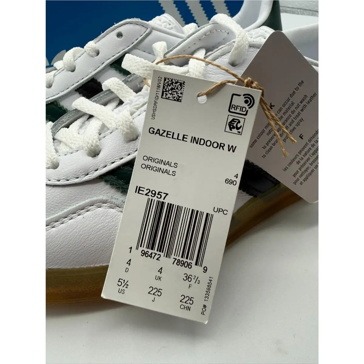 Adidas shoes - adidas Gazelle - Gazelle - IE2957 - White 5