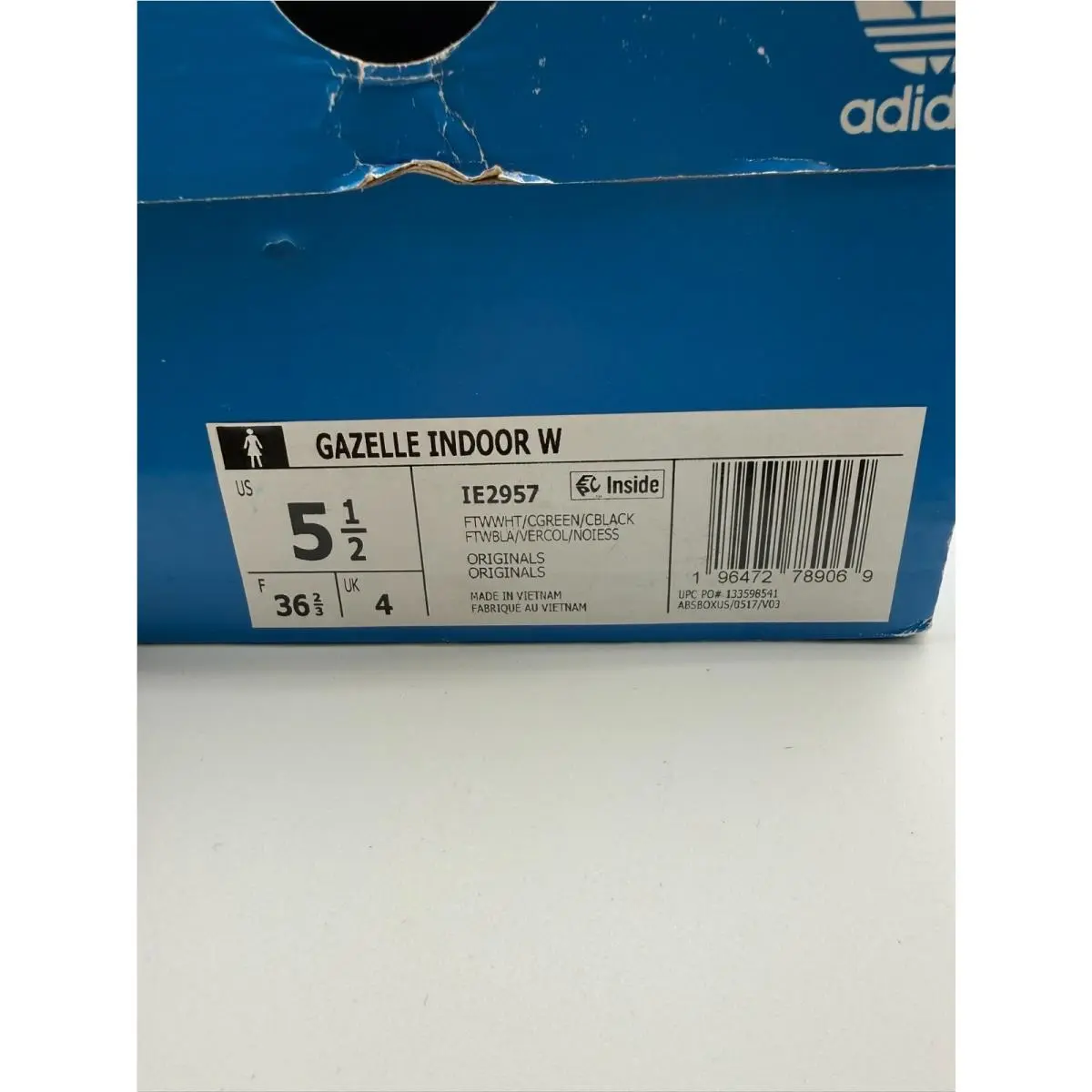 Adidas shoes - adidas Gazelle - Gazelle - IE2957 - White 6