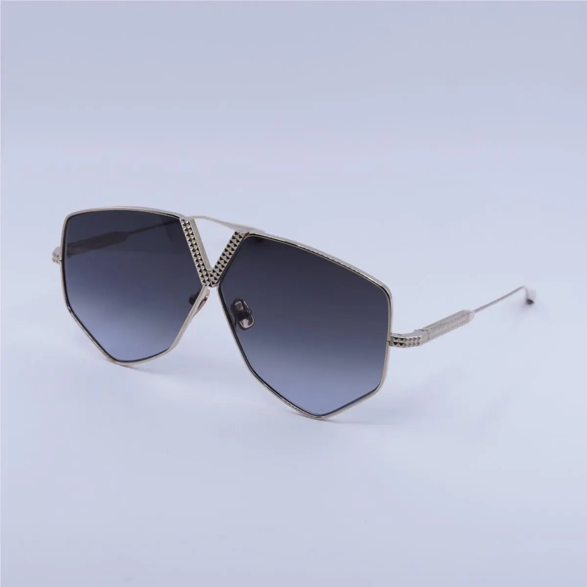 Valentino V-hexagon VLS-115A White Gold/dark Grey Gradient AR 64-5-140