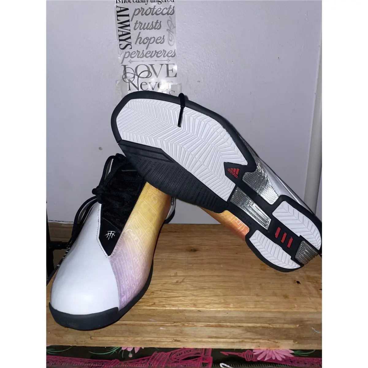 Adidas shoes - adidas T-Mac 3 - GX7677 - White 9
