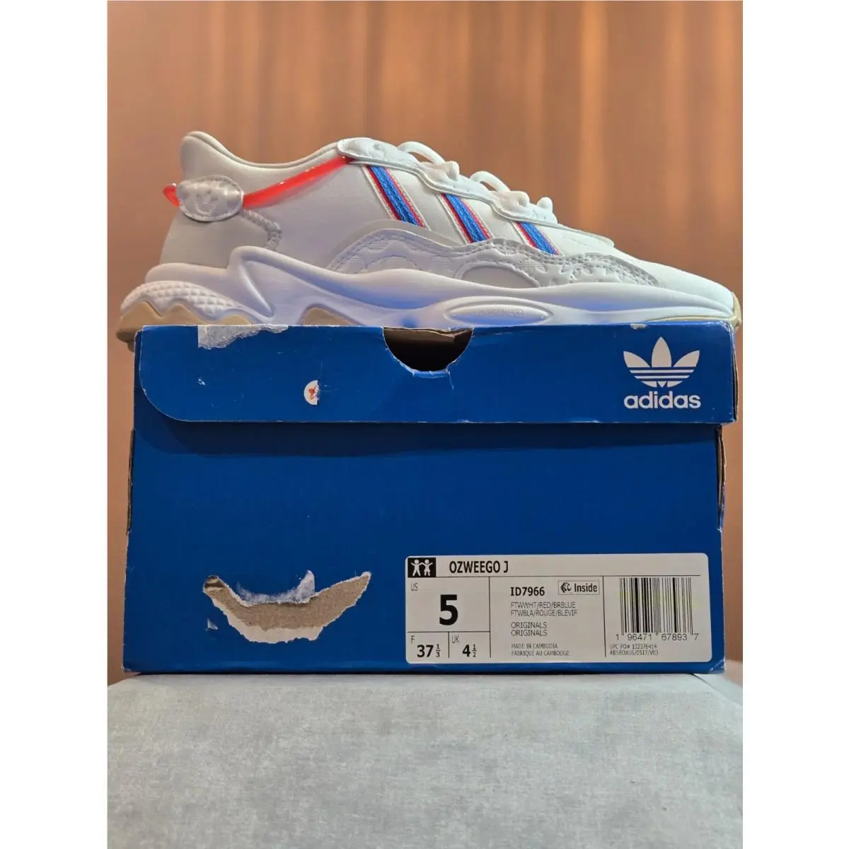 Adidas shoes - adidas Ozweego - Ozweego - ID7966 - White 5
