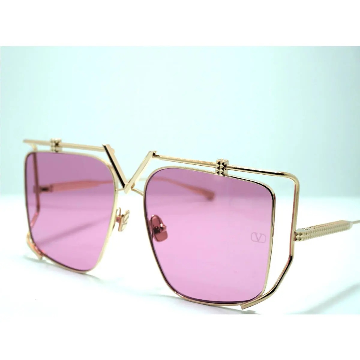 Valentino V-light VLS-116C-59 /gld/cat 1 Sunglasses
