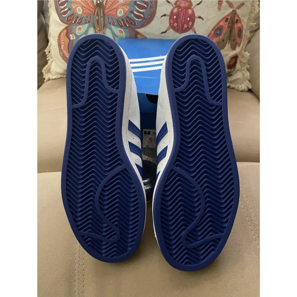 Adidas shoes - adidas Originals - Originals - FV8272 - Footwear White/Bold Blue/Clear Granite (UPC: 193106859525) 10