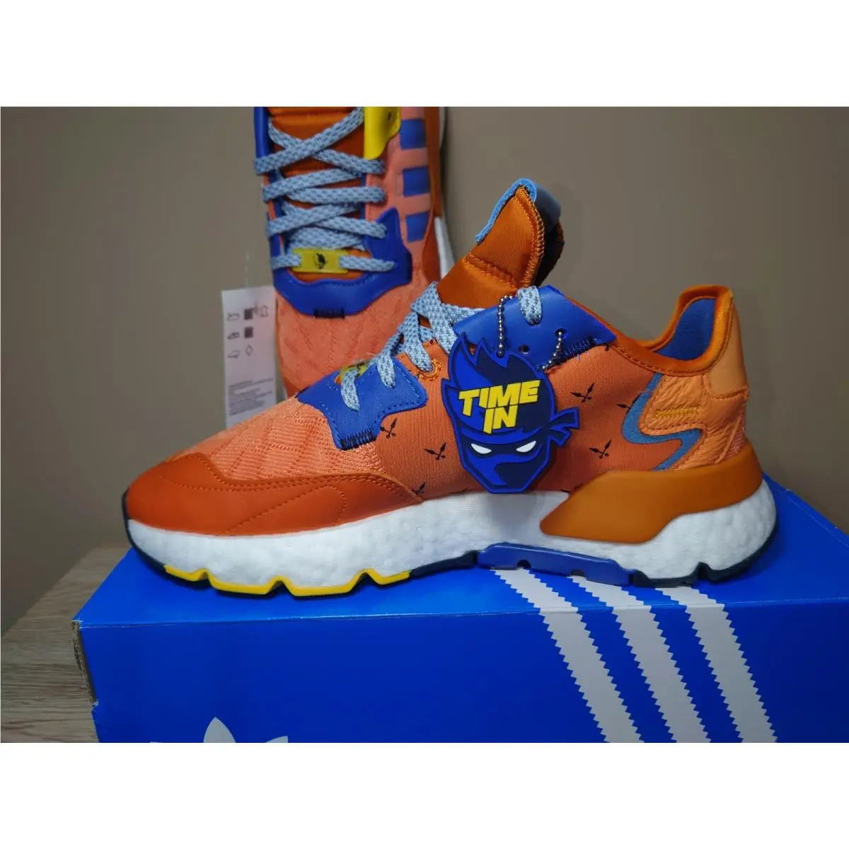 Adidas shoes - adidas Nite Jogger - Nite Jogger - Q47199 - Orange, Manufacturer: Amber Tint/Orange/Trace Royal (UPC: 191979557326) 1
