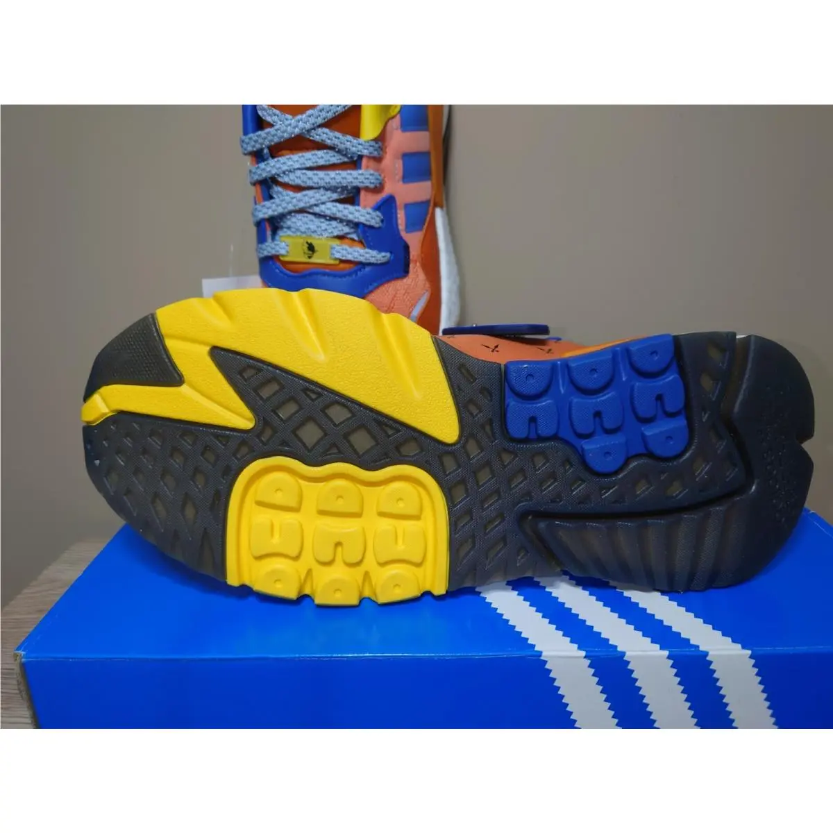 Adidas shoes - adidas Nite Jogger - Nite Jogger - Q47199 - Orange, Manufacturer: Amber Tint/Orange/Trace Royal (UPC: 191979557326) 2