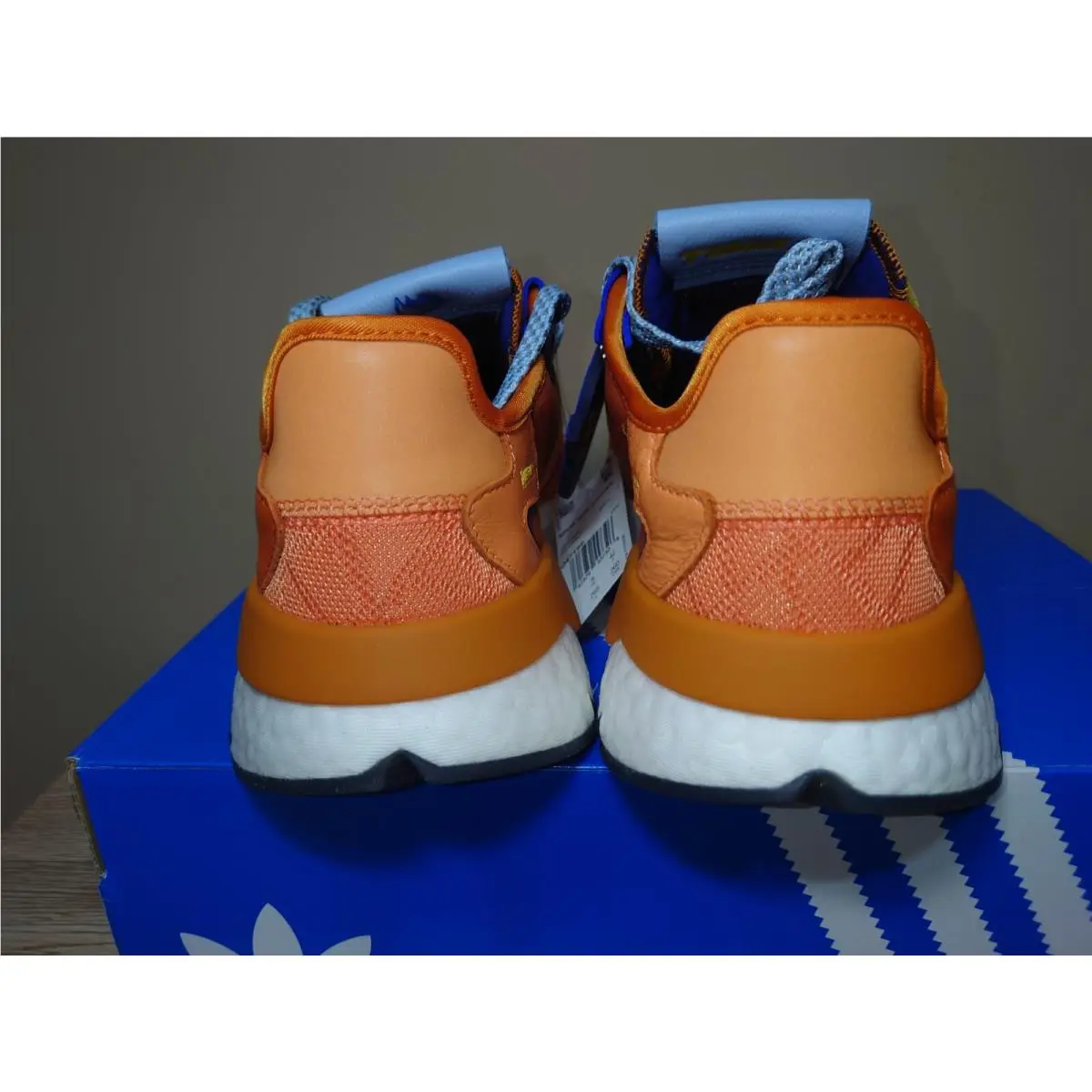 Adidas shoes - adidas Nite Jogger - Nite Jogger - Q47199 - Orange, Manufacturer: Amber Tint/Orange/Trace Royal (UPC: 191979557326) 3