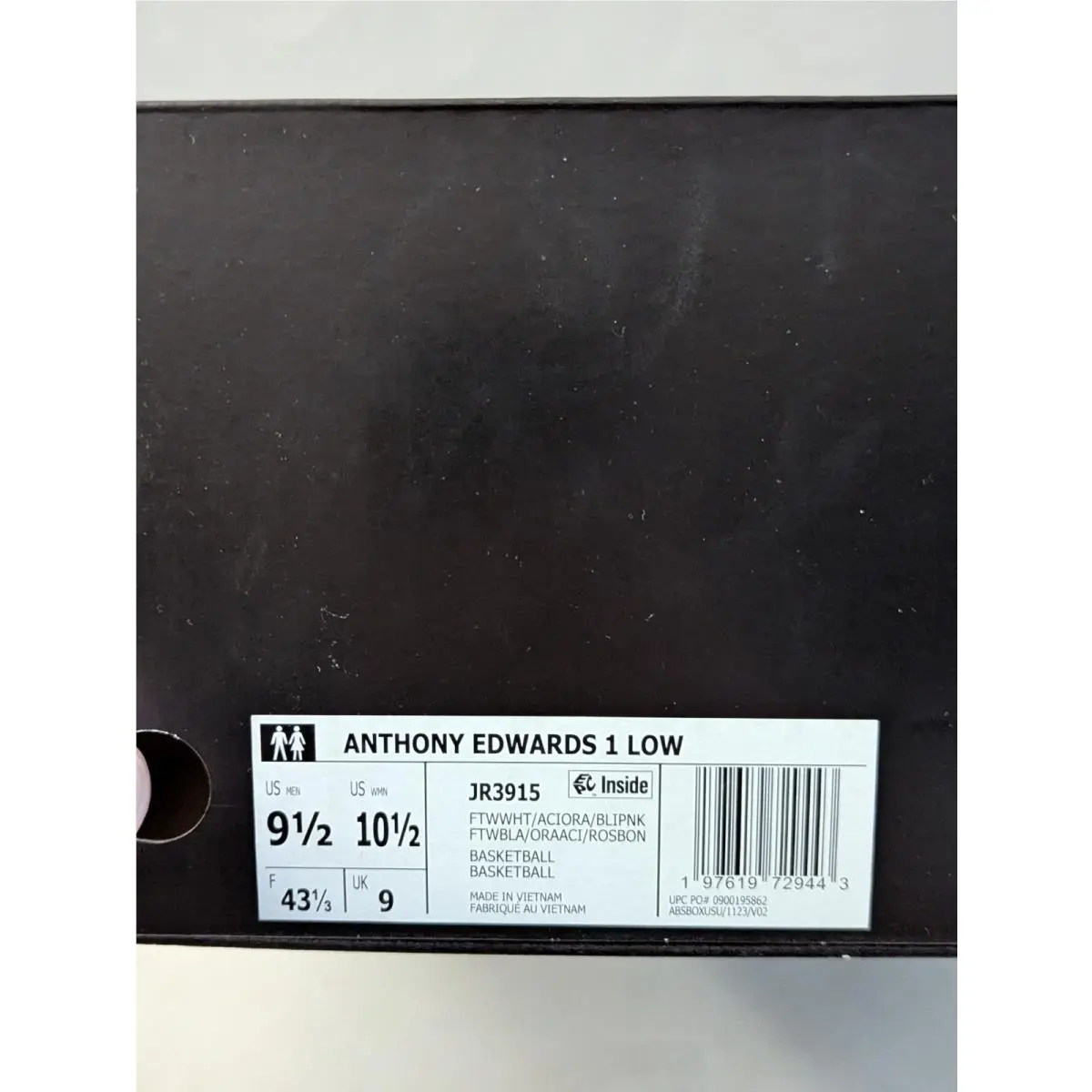 Adidas shoes - adidas AE 1 Low - Low - JR3915 - Pink (UPC: 197619729443) 4