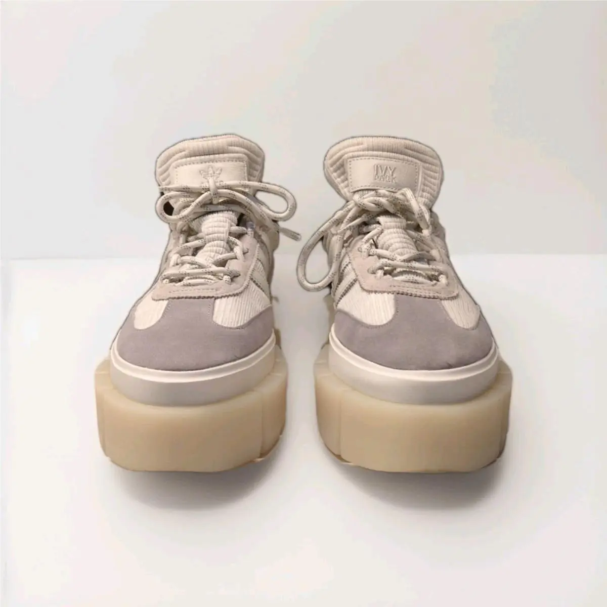 Adidas shoes - ADIDAS IVY PARK SUPER SLEEK CHUNKY - GX9400 - Gray, Manufacturer: Mgh Solid Grey/Core White/Orbit Grey (UPC: 195739543147) 4