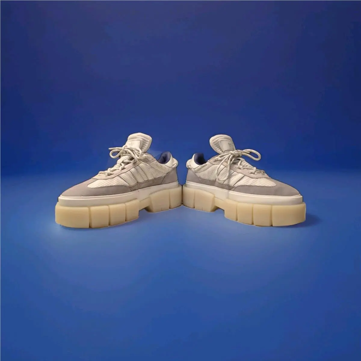 Adidas shoes - ADIDAS IVY PARK SUPER SLEEK CHUNKY - GX9400 - Gray, Manufacturer: Mgh Solid Grey/Core White/Orbit Grey (UPC: 195739543147) 7