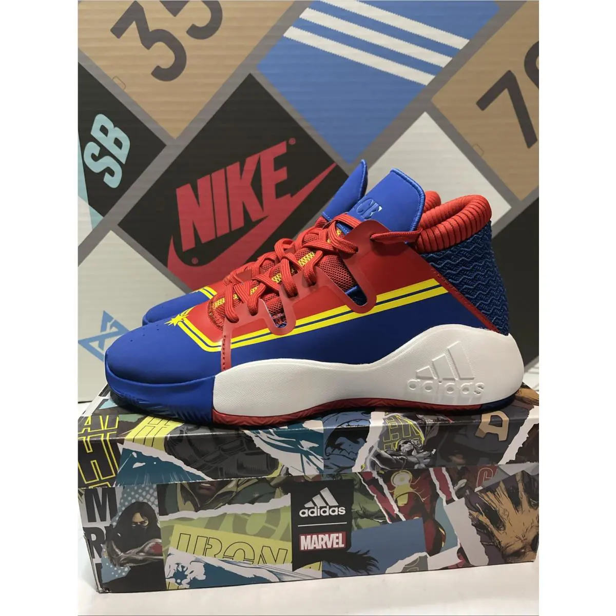 Adidas shoes - adidas Pro Vision - Pro Vision - Multi-Color (UPC: 0192617392026) 3