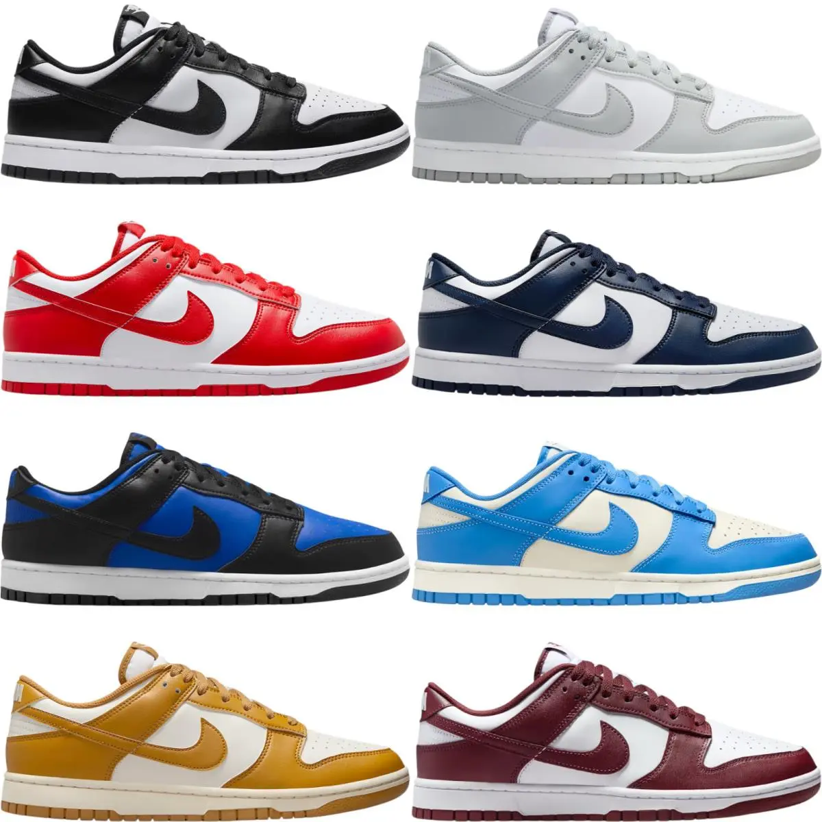 Nike shoes - Nike Dunk Low Retro - Dunk Low Retro - White/White/Light Smoke Grey 44