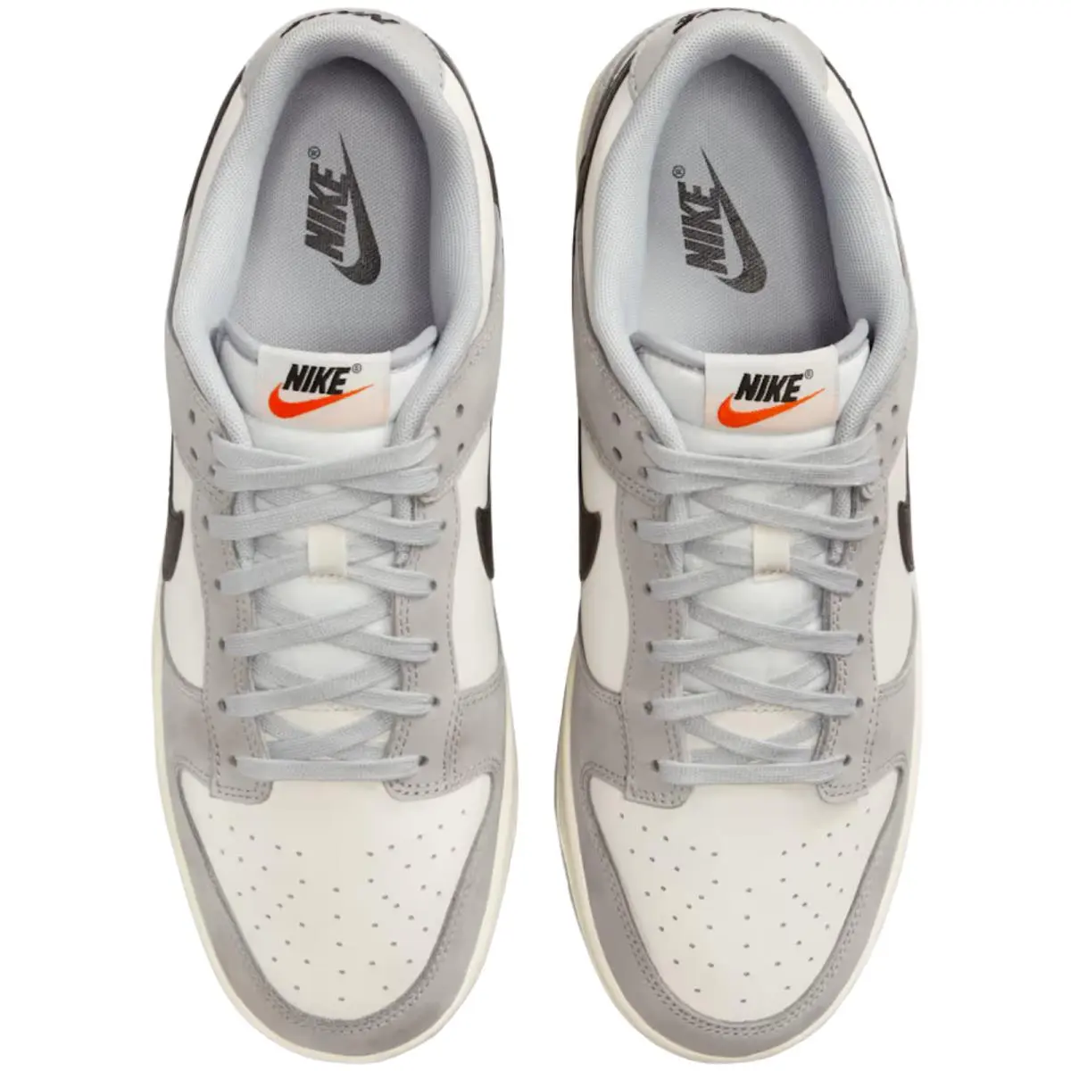 Nike shoes - Nike Dunk Low Retro - Dunk Low Retro - White/White/Light Smoke Grey 42