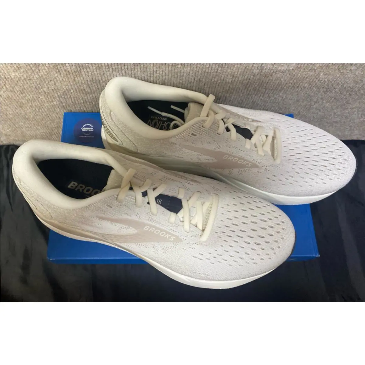 Brooks shoes - Brooks Ghost 16 - Ghost - 110418-164 - Coconut/Chateau/Forged Iron 0