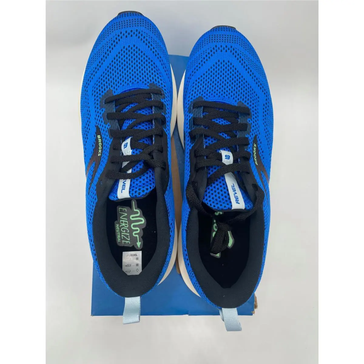 Brooks shoes - Brooks Revel 6 - Revel - 110398-1D-476 - Blue 2