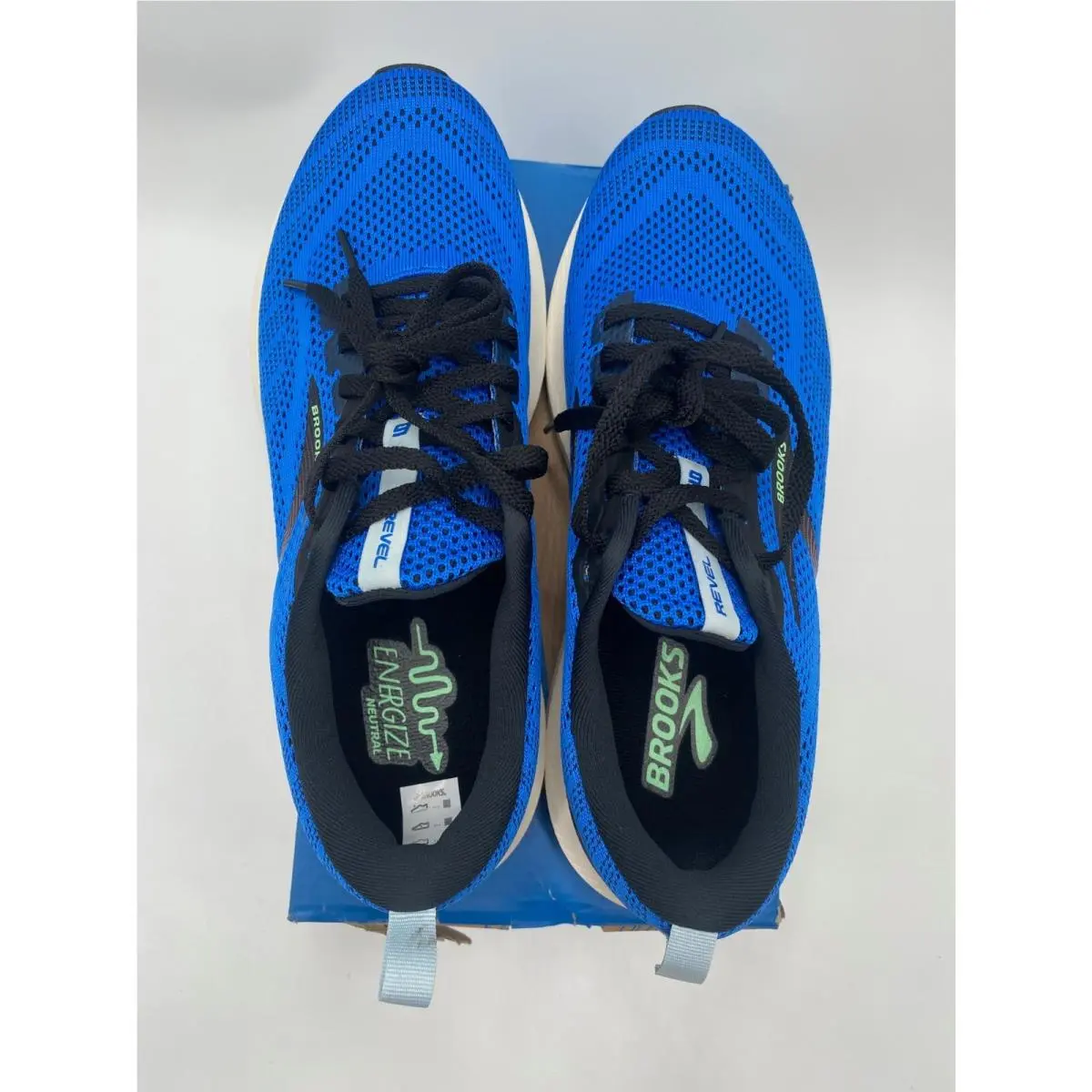 Brooks shoes - Brooks Revel 6 - Revel - 110398-1D-476 - Blue 10