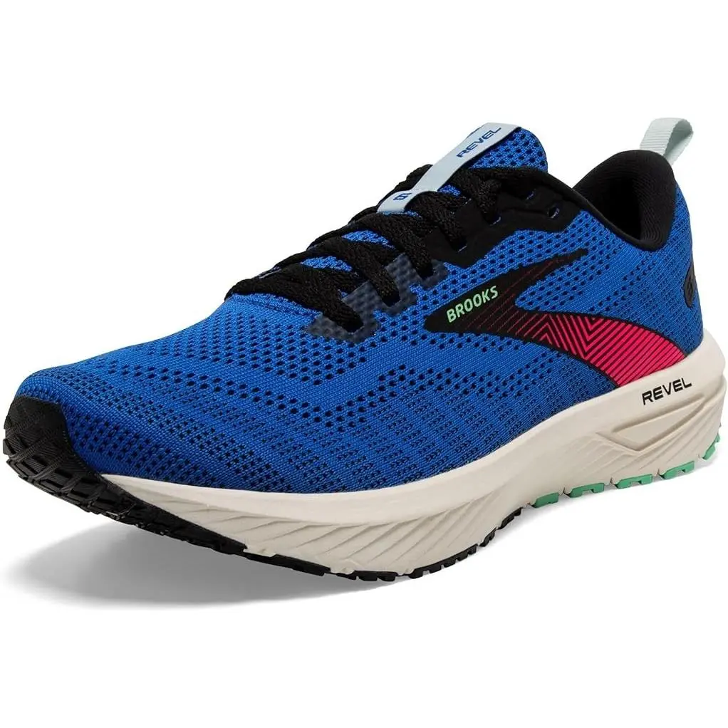 Brooks Revel 6 Men`s Running Shoes Victoria Blue/black Size 9