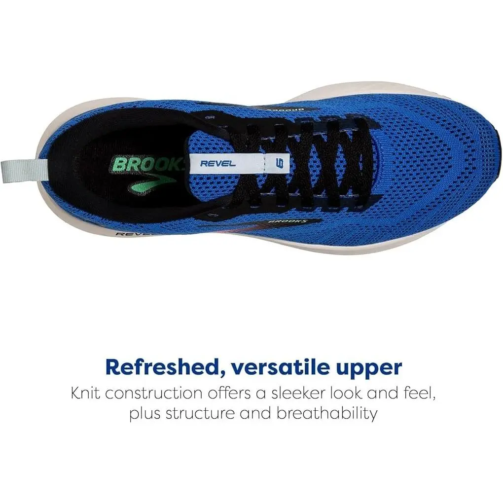 Brooks shoes - Brooks Revel 6 - Revel - 110398 1D 476 - Blue (UPC: 195394427226) 2